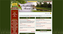 Desktop Screenshot of northlakeforesthoa.com